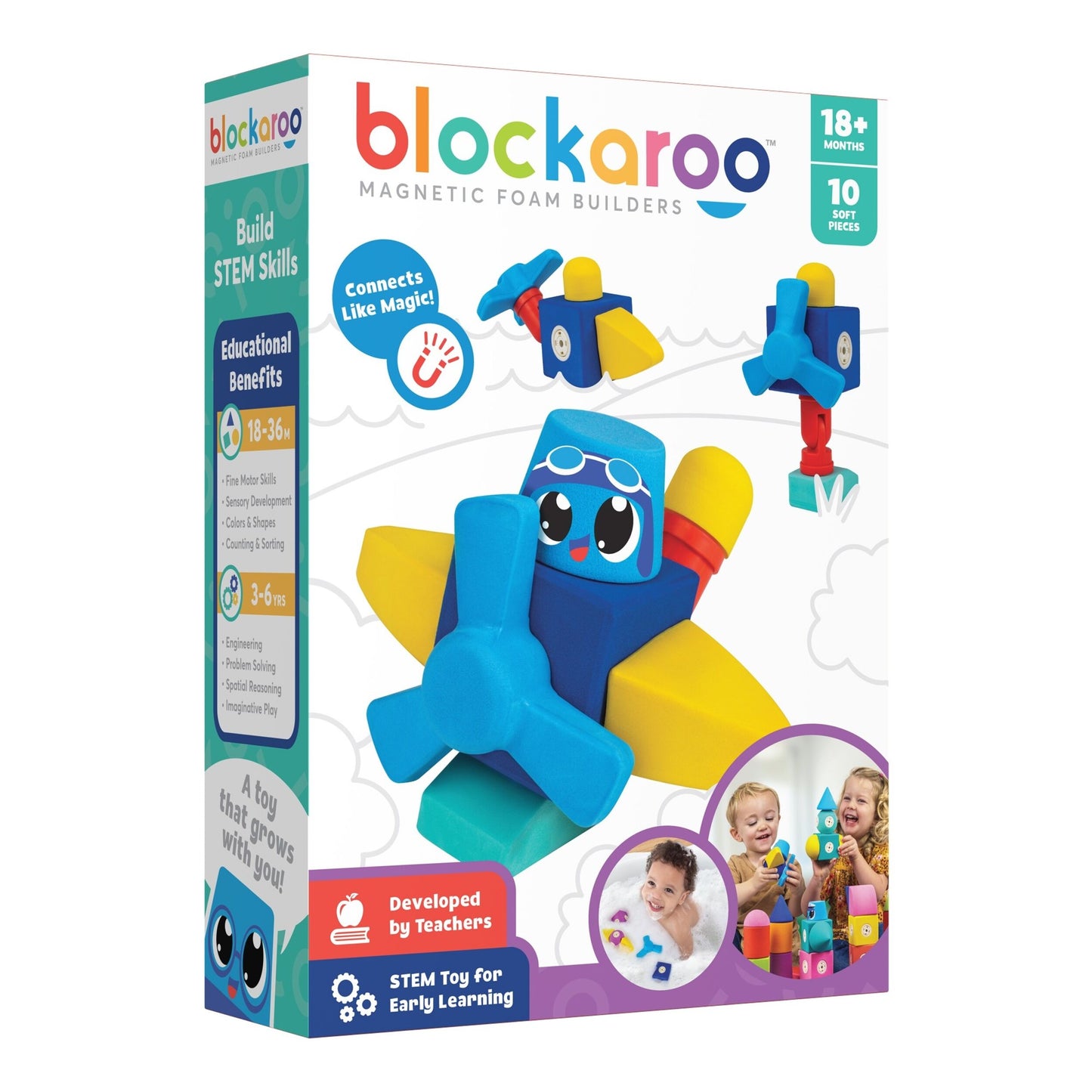 Blocchi di schiuma magnetica Blockaroo